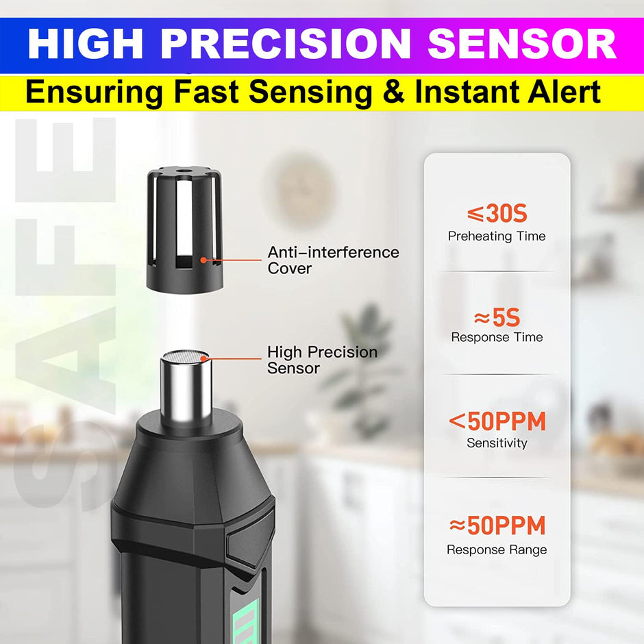 Flammable Gas Leak Detector Pen 50~1000PPM with Visual and Audible Alarm amiciKart c0tmiz-hs.myshopify.com