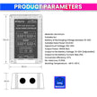 400W MPPT Solar Charge Controller with Step-Down Module, Weatherproof, 97% Efficiency