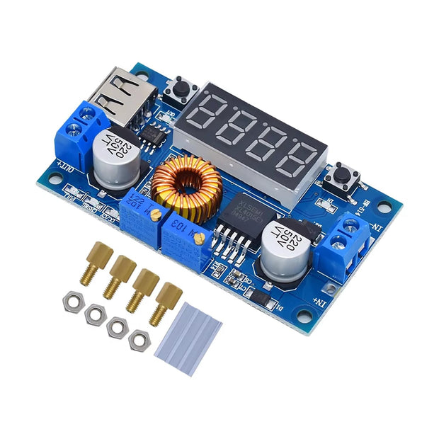 75W DC-DC Buck Converter- 5-36V to 1.3-32V Adjustable Voltage Regulator