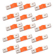 100A Pure Copper Flexible Busbar Battery Terminals for LiFePO₄ Lithium Batteries – Pack of 15