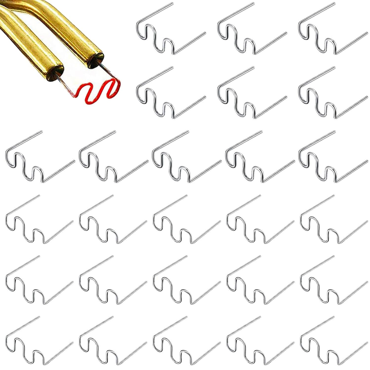 Car Bumper Repair Welder Tool & Staples Kit – 100W Plastic Welding Tool amiciKart