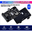 Mini Bluetooth 5.0 Amplifier Board – Dual Channel, Stepless Tuning, AUX Input/Output, DC 8–24V DIY Speaker Audio Module