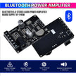 Mini Bluetooth 5.0 Amplifier Board – Dual Channel, Stepless Tuning, AUX Input/Output, DC 8–24V DIY Speaker Audio Module