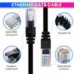 Cat 8 Ethernet Cable with 22AWG Solid Core 35 Meter 40Gbps Ultra High-Speed LAN Cable