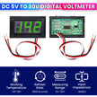 Mini DC Voltmeter 5–32V, Digital Voltage Tester with Compact Display for Accurate Monitoring amiciKart c0tmiz-hs.myshopify.com
