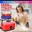 1300W High-Pressure Steam Blasting Machine Portable Steam Cleaner with 1.5L Water Tank
