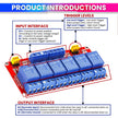 6 Channel Relay Module with Optocoupler – 5V High/Low Trigger