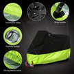 Motorbike Cover XXL Size, Dustproof & Waterproof Bike Cover with Elastic Bottom amiciKart