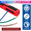 Electric Wire Stripper,Professional Wire Stripping Tool with Ergonomic Grip for Clean amiciKart c0tmiz-hs.myshopify.com