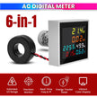 Multi-Function Digital Power Meter | Voltmeter, Ammeter, kWh, Power, Frequency & PF Monitor amiciKart c0tmiz-hs.myshopify.com