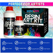 Premium Epoxy Resin Art Kit – Crystal Clear, High Gloss DIY Craft Resin ( 700ml )