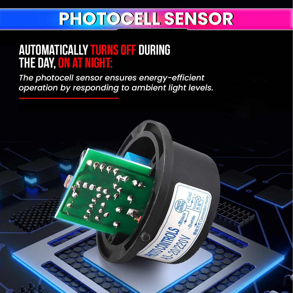 12V DC Photocell Sensor – Automatic Light On/Off Controller