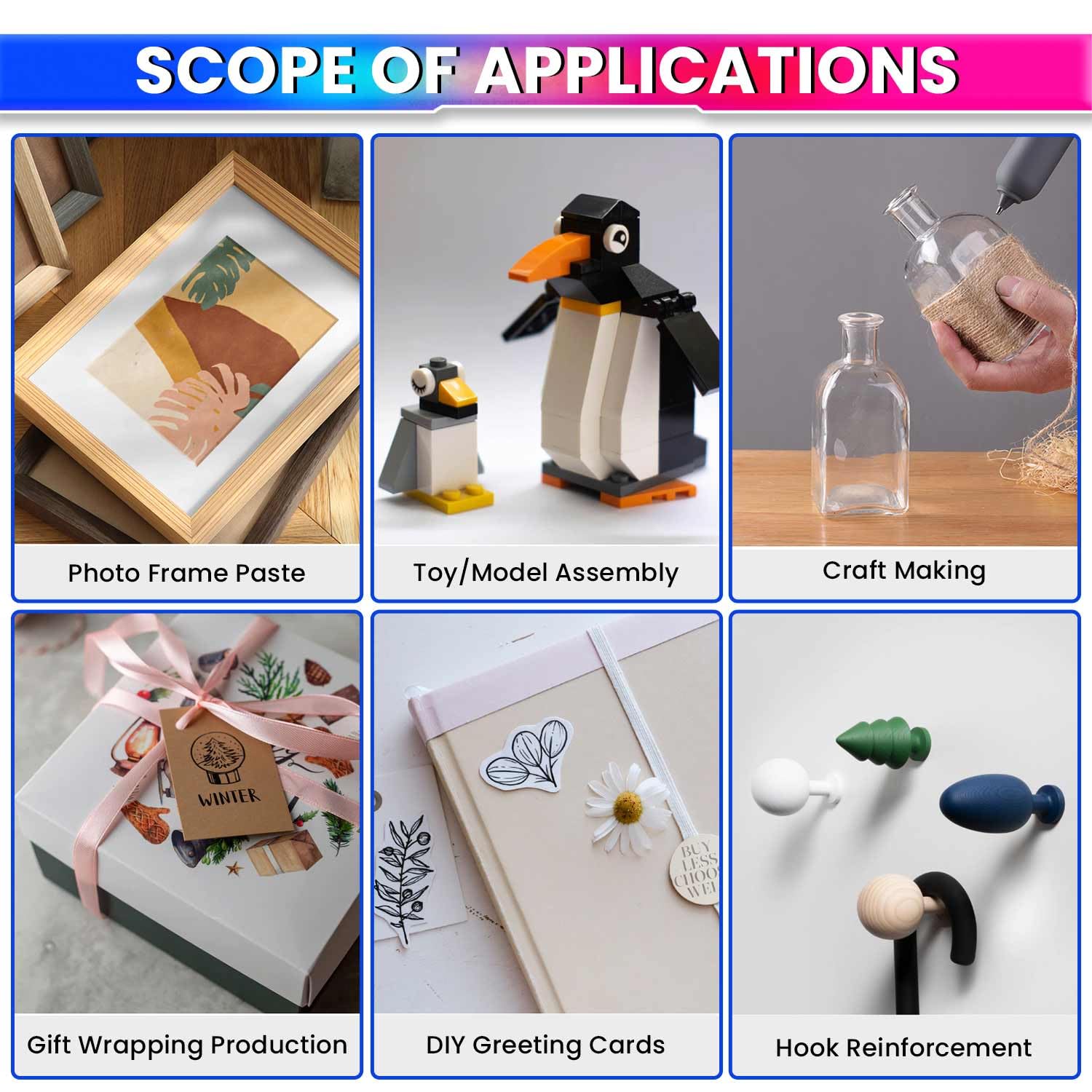 Portable Hot Glue Gun–15W,USB-C Rechargeable with Anti-Leak Technology for Crafting amiciKart