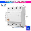 WiFi MCB, Circuit Breaker & Energy Meter with Over Voltage/Load Protection