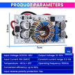 10A Boost Converter, 8-48V Input to 12-50V Adjustable Output Step-Up Module