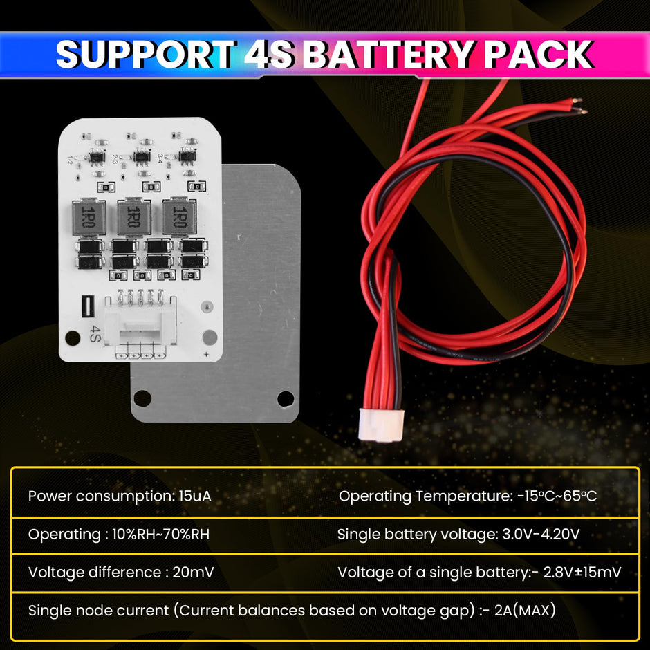 4S 2A Active Energy Balancer Board – Inductive Voltage Energy Equalization for LiFePO4, Li-ion, Lipo & LTO Battery Packs (3.0V–4.2V) amiciKart c0tmiz-hs.myshopify.com