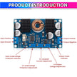 130W DC Buck-Boost Converter 5–32V to 1–30V Adjustable CV/CC Control | 10A Max | 7A Recommended Continuous