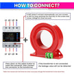 WiFi Bi-Directional Energy Meter Over/Under Voltage, Overload & Leakage Protection with Auto Reconnect