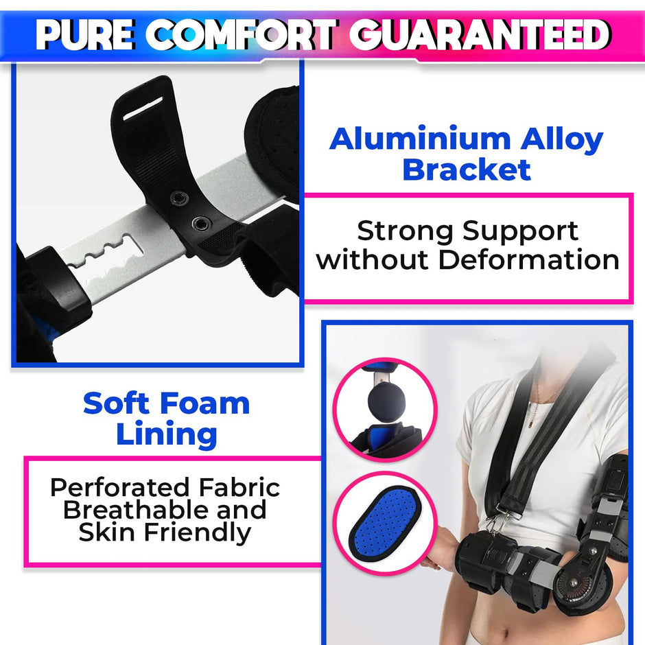 Premium Elbow Support Brace- Adjustable Length for Enhanced Comfort and Mobility amiciKart c0tmiz-hs.myshopify.com