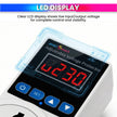 Socket Voltage Protector 10A Load Capacity with 6A Plug Over & Under Voltage Protection with LED Display