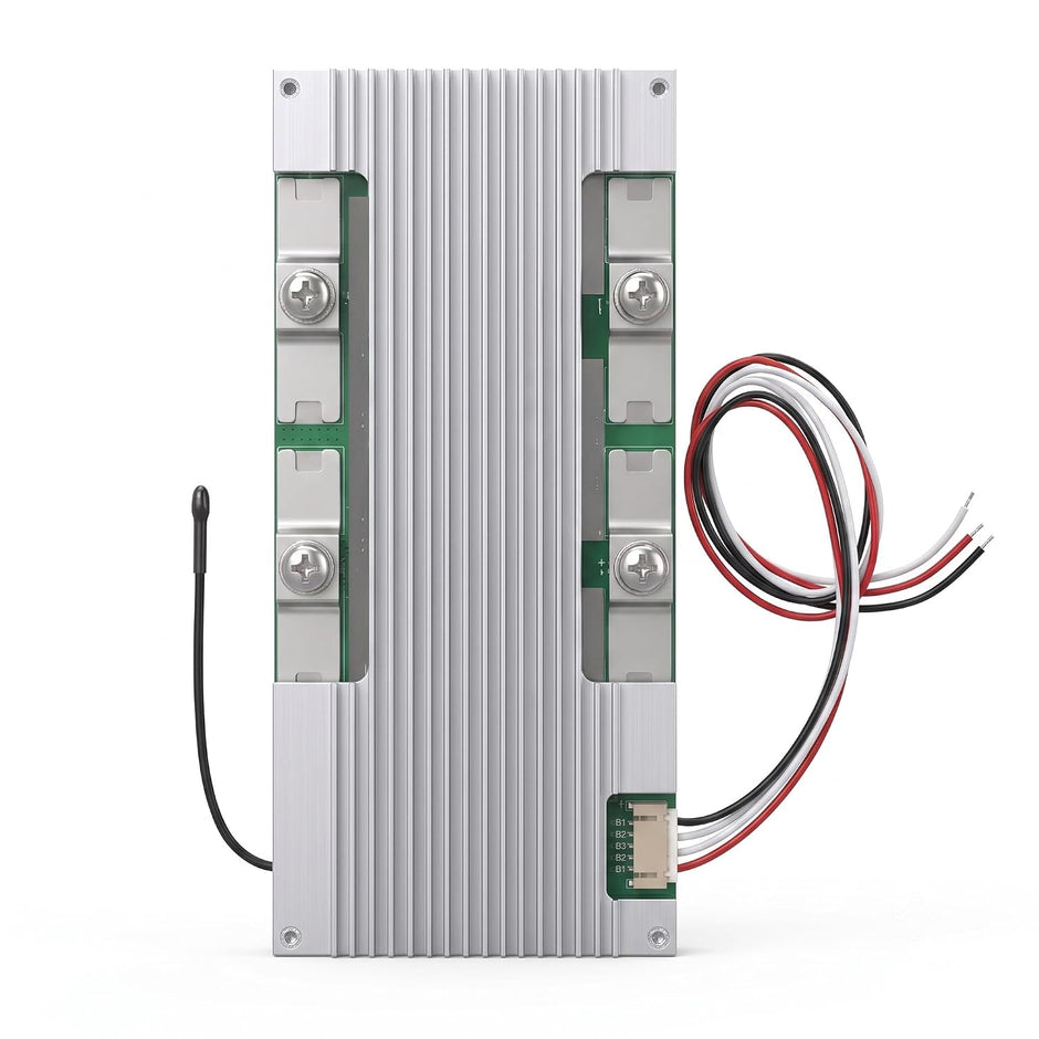 4S 12V 100A BMS for LiFePO4 Battery with 1A Active Balancer