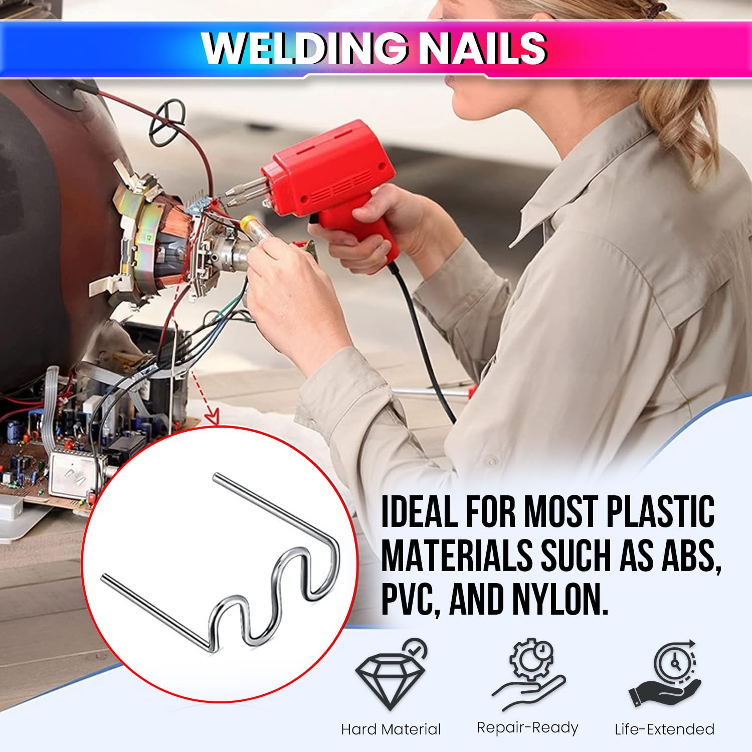 Car Bumper Welding Tool (S-Shaped Staples)