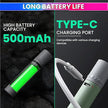 Mini Rechargeable LED Torch – 3W Flashlight with 3 Modes, Type-C Charging