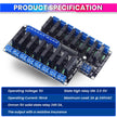 5V Relay 8-Channel Module High-Level Solid State Relay Board for Uno, Raspberry Pi 240V 2A AC Load Control