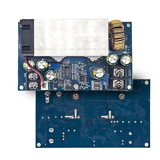 600W 25A Adjustable DC-DC Buck Converter, 12–75V to 2.5–60V Constant Voltage Current Module