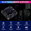 Mini Wireless Bluetooth 5.0 Amplifier – 50W+50W Dual Channel, DC 5–27V Audio Amplifier Module with AUX/USB/U-Disk Input