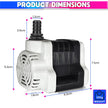 amiciFlo Submersible Water Pump