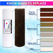 Universal 10-Inch Spun Filter for RO Water Purifier – Sediment Pre-Filter Cartridge & High Dirt-Holding Capacity