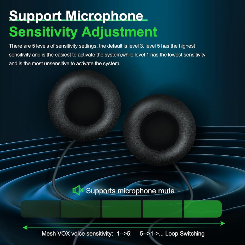 EJEAS Q8 Motorcycle Helmet Bluetooth Headset amiciKart c0tmiz-hs.myshopify.com