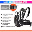 Baby Harness for Two-Wheeler, Kids Motorcycle Safety Belt with Adjustable Straps (1–6 Years)