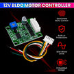 DC 6-20V 60W Brushless Motor Driver Board – 3A BLDC Speed Controller ,Hall-Less Switch Module with Cable amiciKart c0tmiz-hs.myshopify.com