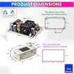 XY12530S CNC DC Adjustable Power Supply Module 3750W 125V 30A with Color LCD Display