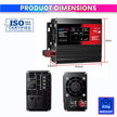 Off-Grid Solar Inverter | AC Modified Wave Converter with Built-in PWM Controller | for Solar Panels