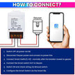 WiFi Smart Switch 30A – Works with Alexa, Google, SmartLife App | 6600W Timer Switch amiciKart c0tmiz-hs.myshopify.com
