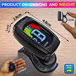 Clip-On Tuner for Chromatic Guitar Bass, Violin, Ukulele With Digital LCD Display amiciKart c0tmiz-hs.myshopify.com