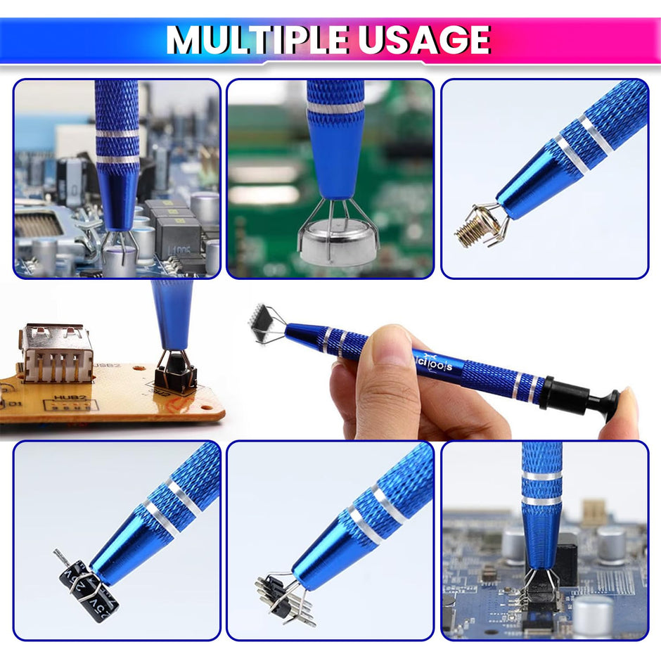 4-Claw Pickup Tool-Stainless Steel Precision Grabber for Small Objects,IC Chips, Screws, Jewelry & More amiciKart c0tmiz-hs.myshopify.com