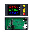 amiciSense DC Watt Meter 3 in 1, 0-100V 10A 1000W Power Meter with Multi-Colour Digital Display