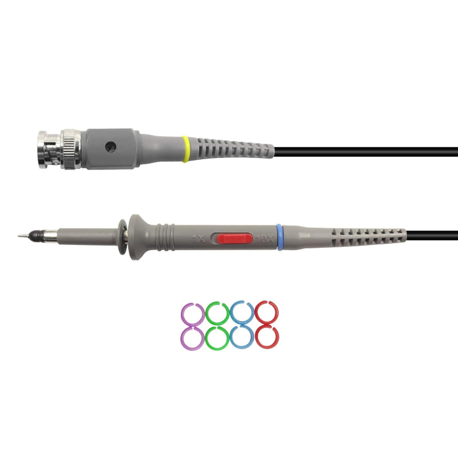 P6100 100MHz Oscilloscope Probe Kit with 1X/10X Switchable Attenuation Oscilloscope High Precision Test Leads amiciKart c0tmiz-hs.myshopify.com
