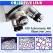 2400X Monocular Optical Microscope with Multiple Objective Lenses amiciKart c0tmiz-hs.myshopify.com