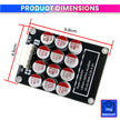 4S Active Balancer – 5.5A Equalizer Board for LiFePO4/Li-ion/LTO, 5mV Accuracy amiciKart