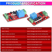 Adjustable Time Delay Relay Module 12V 10A with 18 Preset Modes LED Timer Switch for Smart Home or DIY Electronics