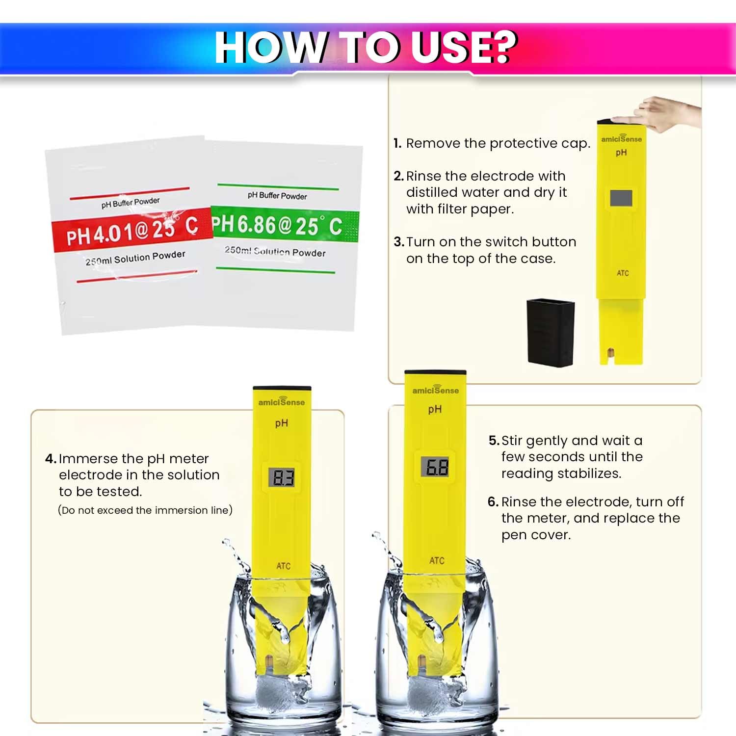 Water Quality Tester amiciKart