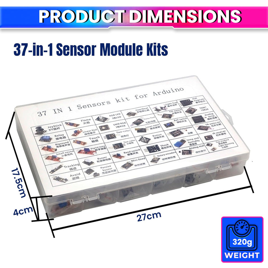 37-in-1 Sensor Module Kit for Raspberry Pi–Comprehensive IoT Starter Set for Beginners & Enthusiasts amiciKart c0tmiz-hs.myshopify.com