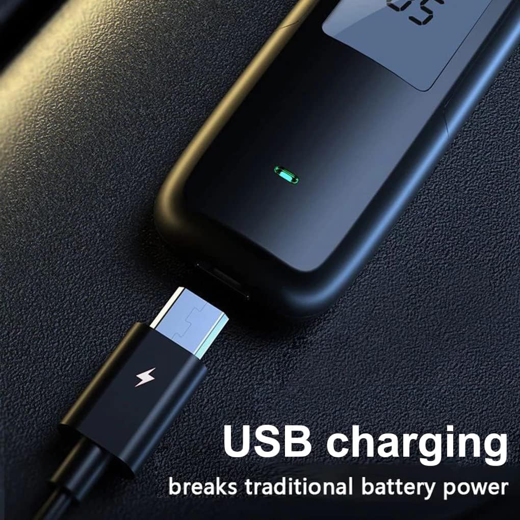 Non-Contact Alcohol Breath Analyzer,Instant USB Rechargeable BAC Tester Analytical Scale amiciKart