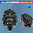 75W Water Powerful Booster Pump, 24VDC Automatic On/Off Switch (850LPH/20m)