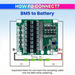 4S 12V 40A LiFePO4 BMS | Smart Battery Management System with Cell Balancing & Thermal Protection amiciKart